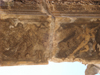Entrance Arch  Detail in the Temple of Bacchus in Baalbek 